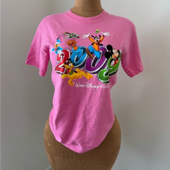 2009 Walt Disney T-Shirt in Pink - Picture 1 of 13